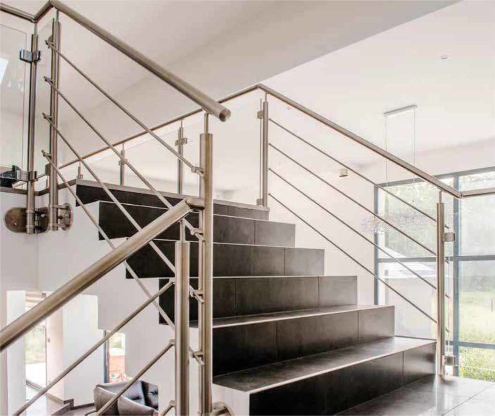 Garde-corps en inox