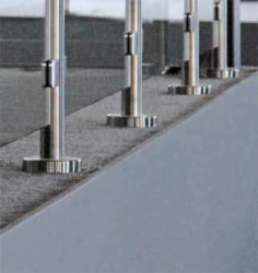 Garde-corps en inox