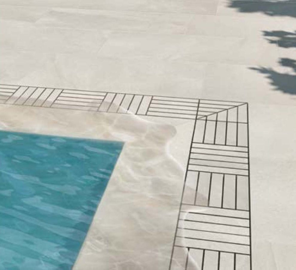 Mosaïque piscine Ezarri - Alu Floors Scandinavia Mosaïque piscine Ezarri