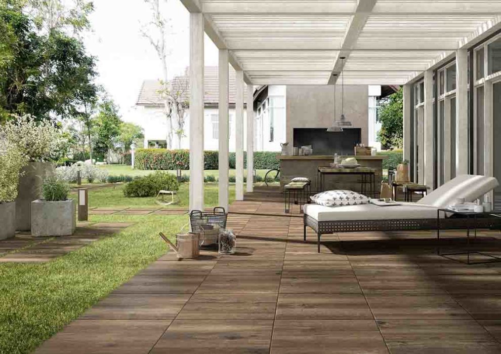 Carrelage Terrasse Style Bois
