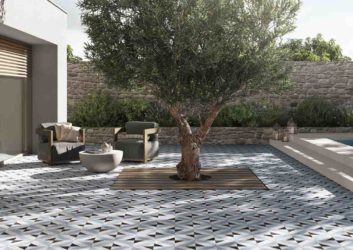 Carrelage Terrasse Style Carreaux Ciment