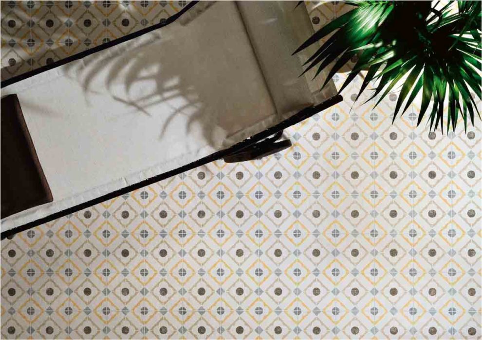 Carrelage Terrasse Style Carreaux Ciment