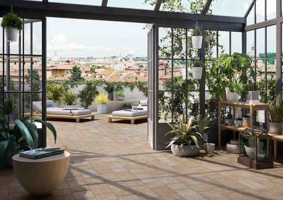Carrelage Terrasse Style Pierre