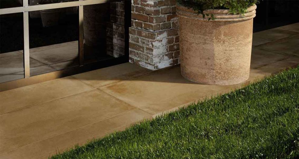 Terrasse Style Terre Cuite